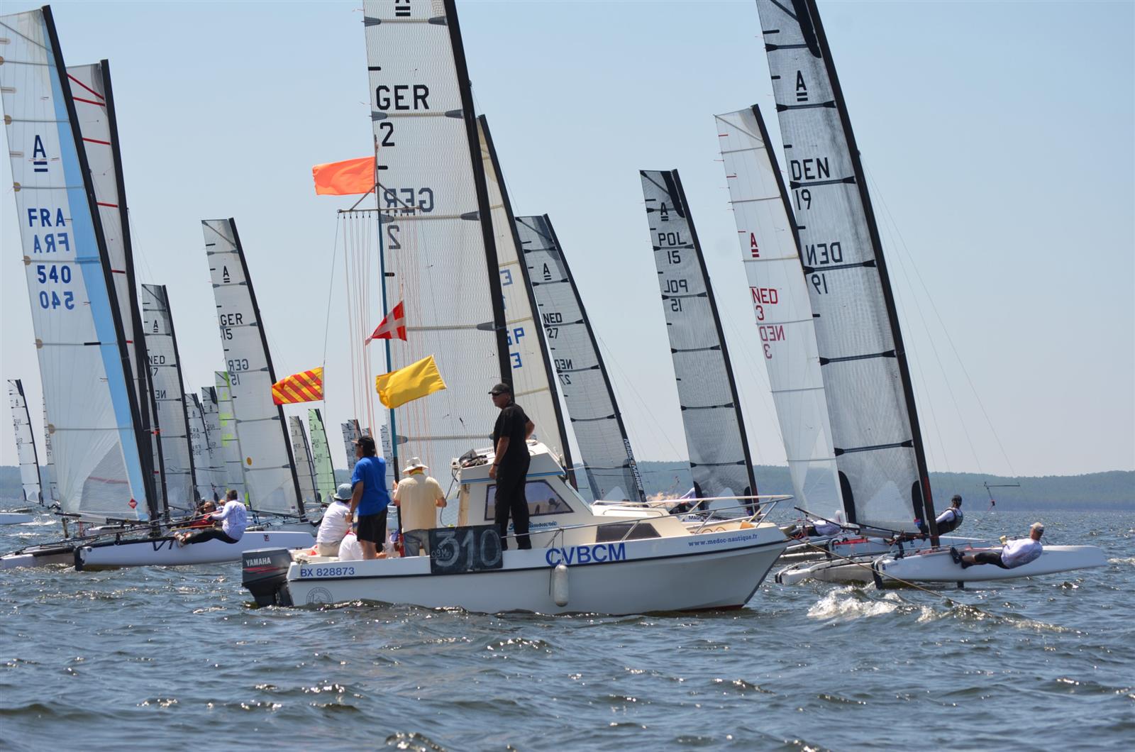 Régate National Class A - organisée par le CVBCM