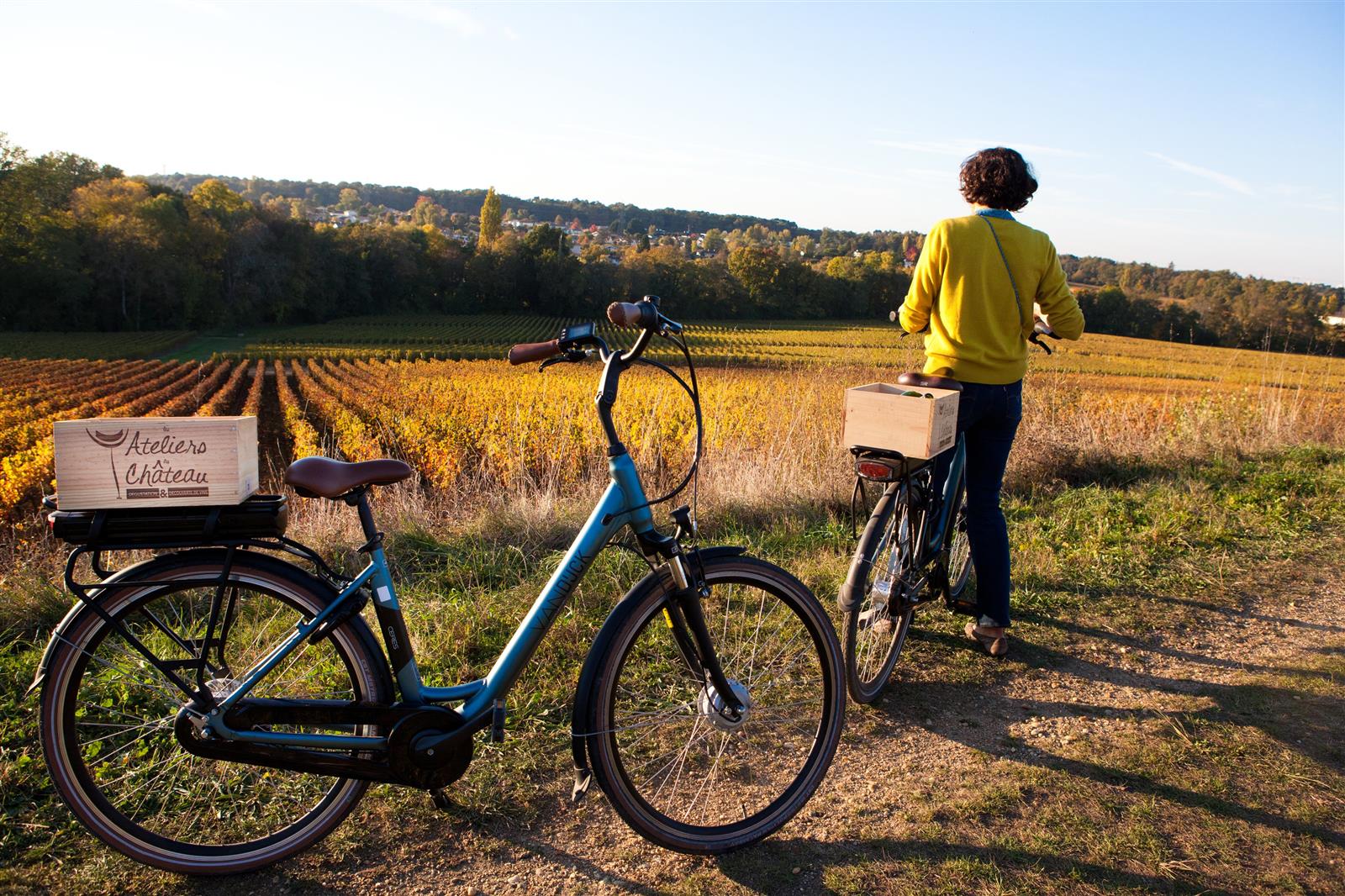 Les châteaux à vélo !