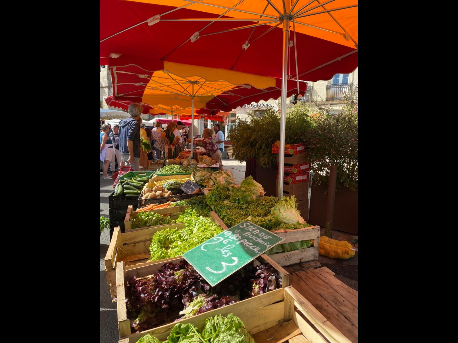 Marché hebdomadaire du vendredi matin de Targon