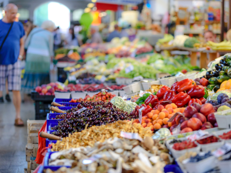 Marché hebdomadaire du samedi matin à La Réole