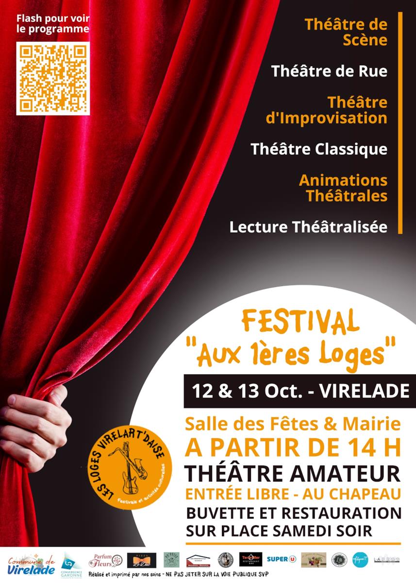 Festival de théâtre : Aux 1ères Loges