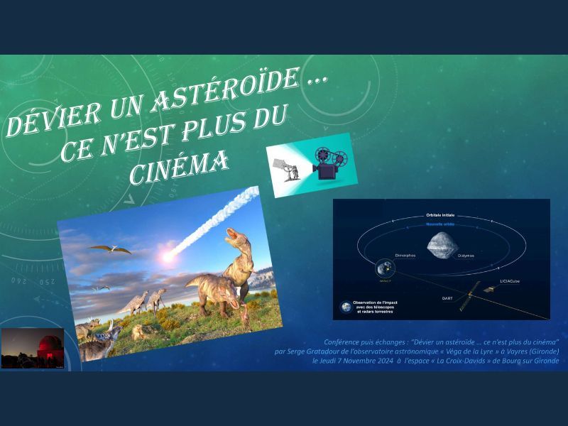 Conférence à l'Espace La Croix-Davids à Bourg