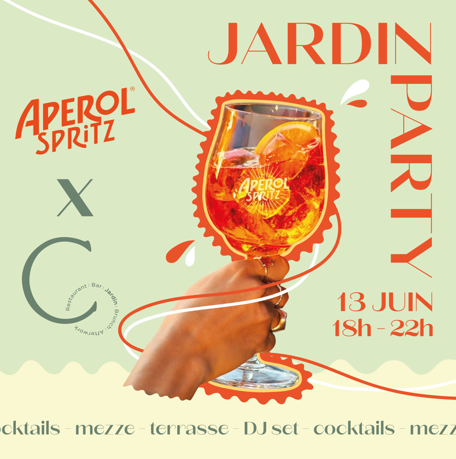 Jardin Party avec Spritz Apérol !