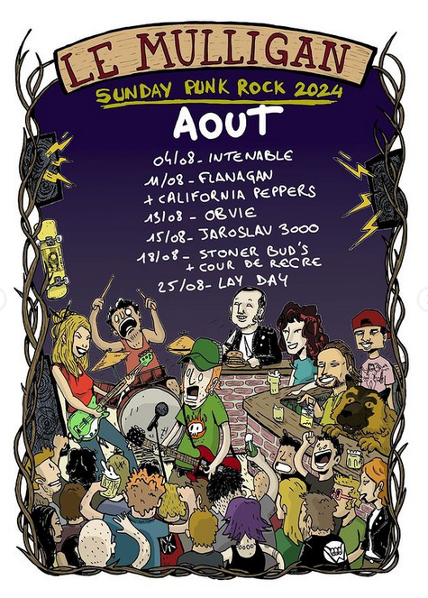 Concert SUNDAY PUNK ROCK : Stoner Bud's + Cour ...