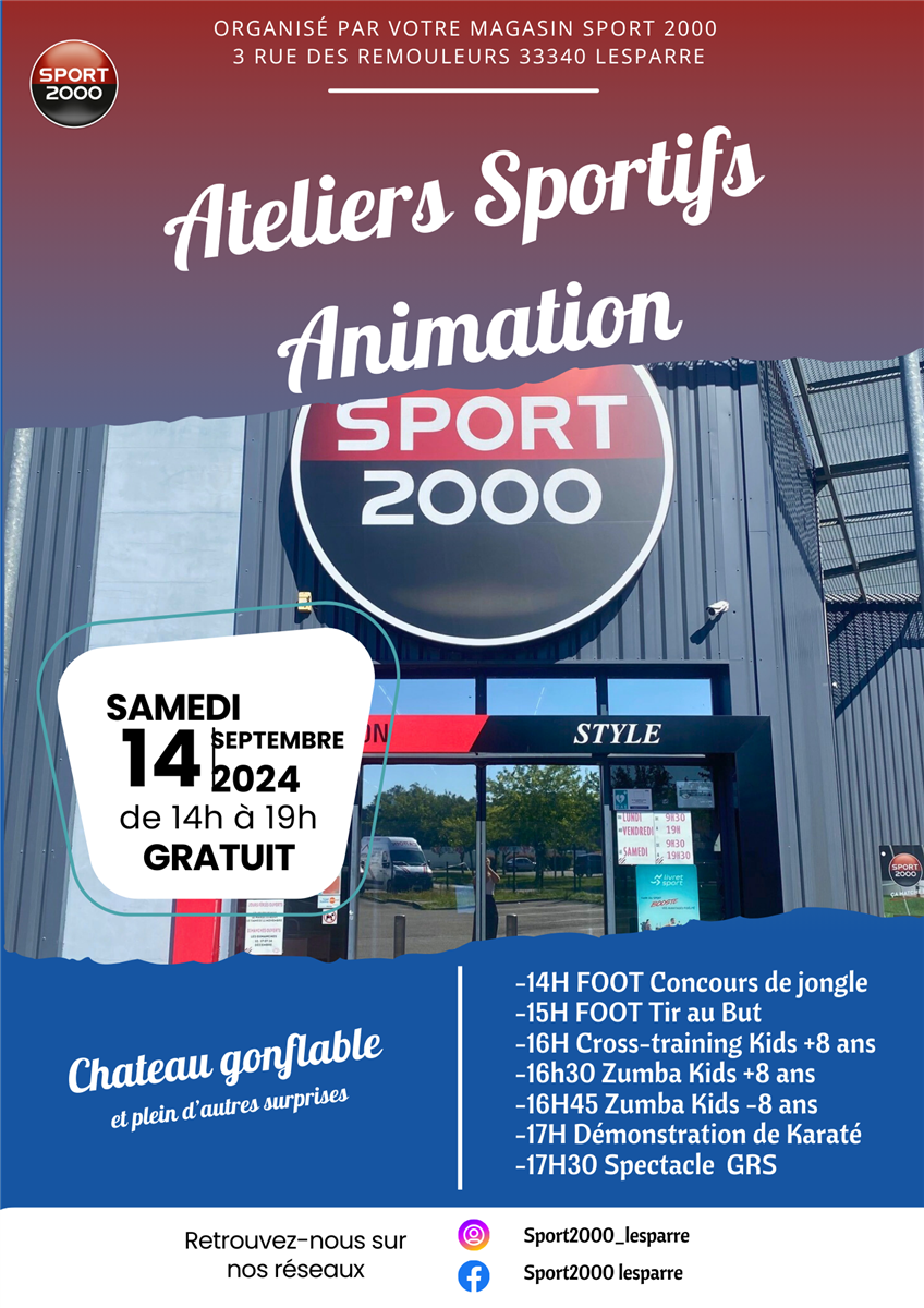 Atelier sportifs