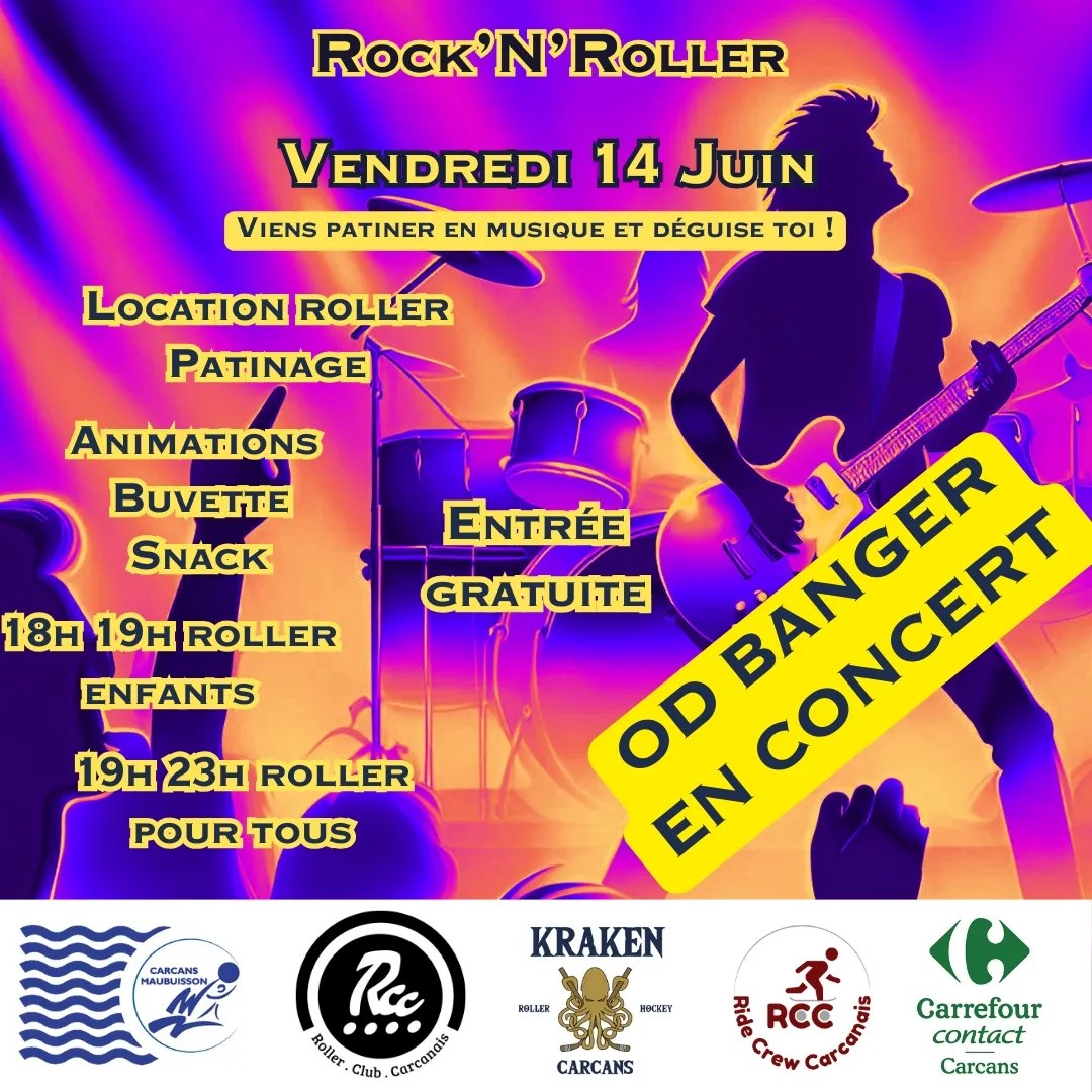 Rock'n'Roller pour tous + concert "Od Banger"  ...