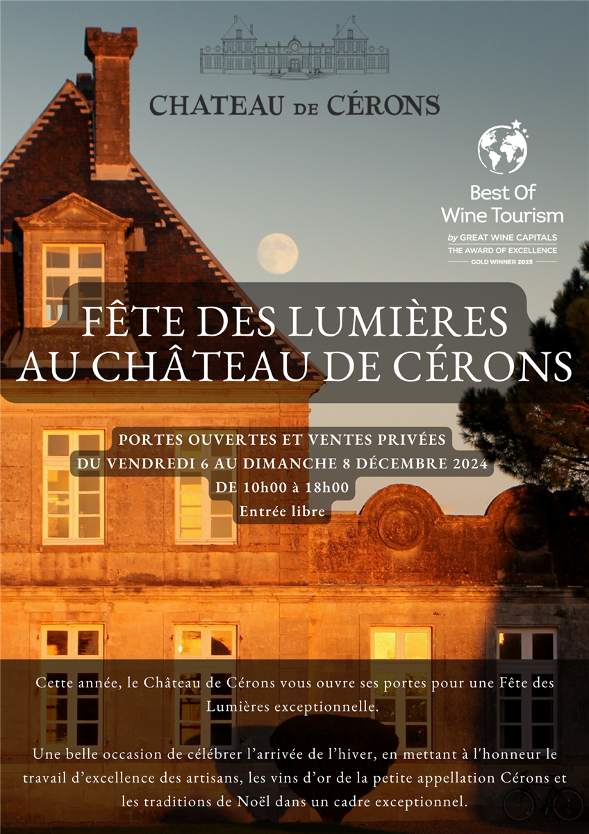 Fête des Lumières au Château de Cérons