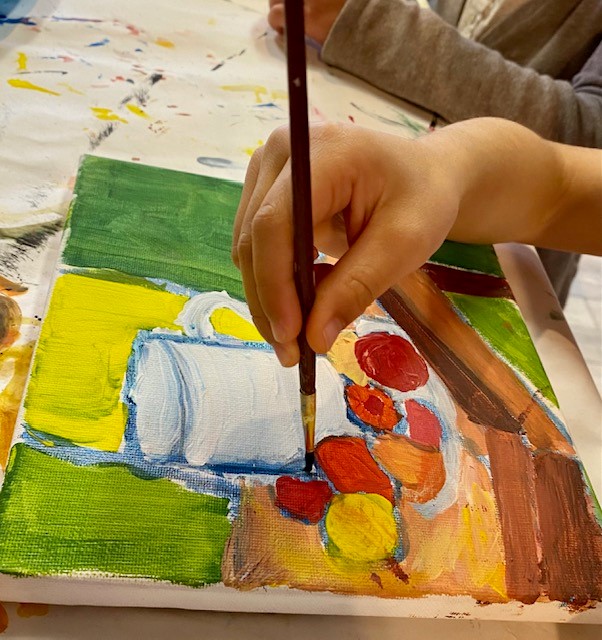 Atelier peinture sur toile pour enfants - à pa ...