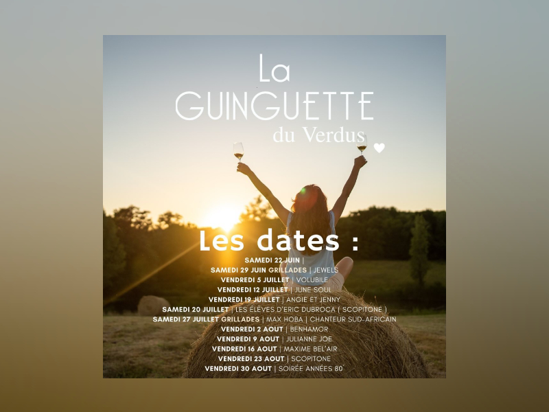 La Guinguette du Verdus et ses soirées concert ...