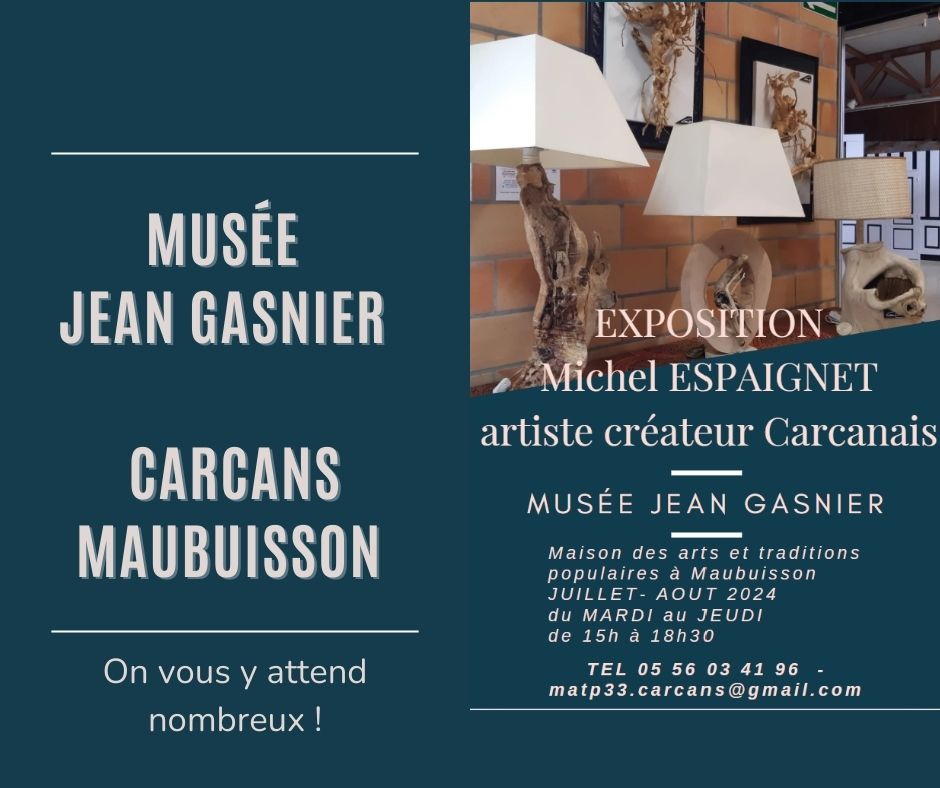 Exposition Michel Espaignet - Artiste créateur ...