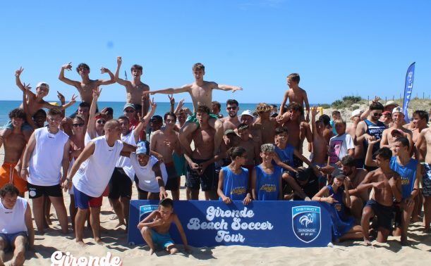 Gironde Beach soccer tour