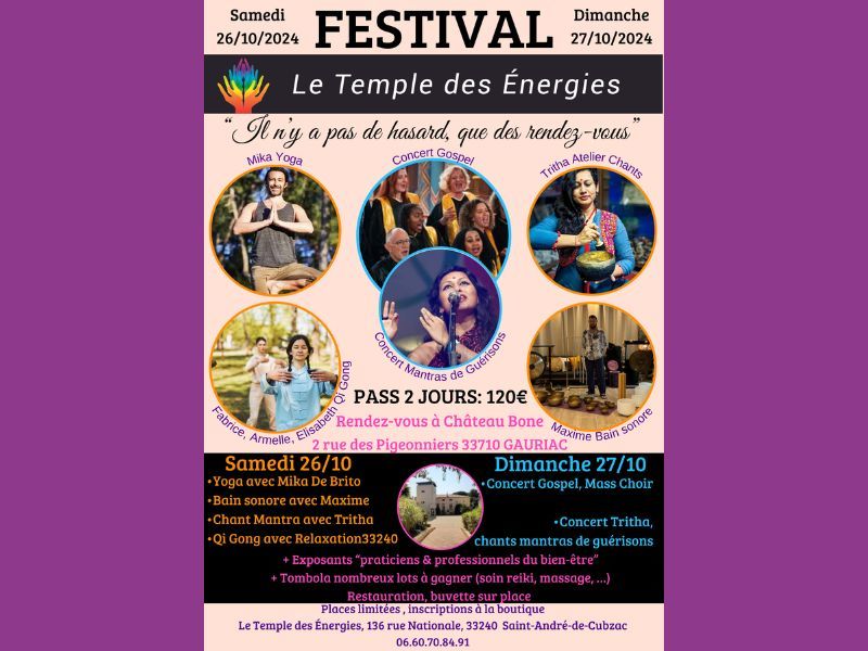 Festival "Le Temple des Energies"