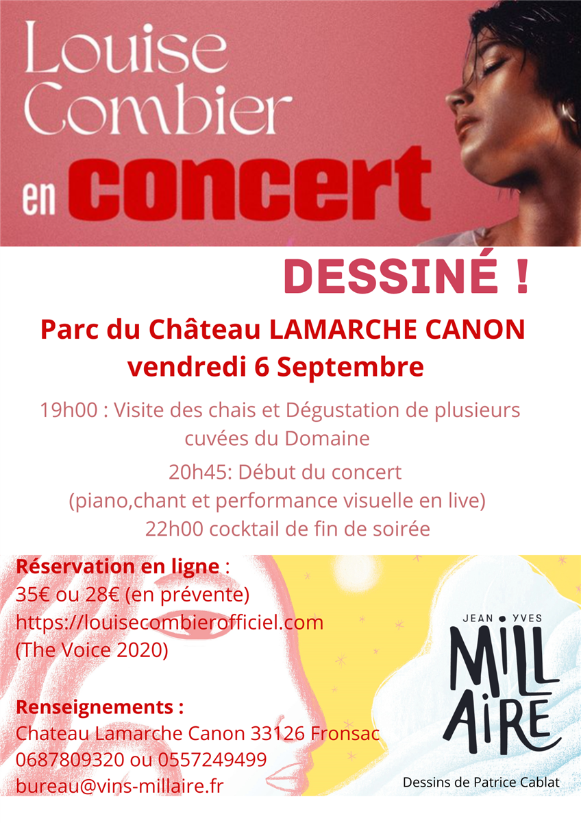 Louise Combier en concert au Château Lamarche  ...