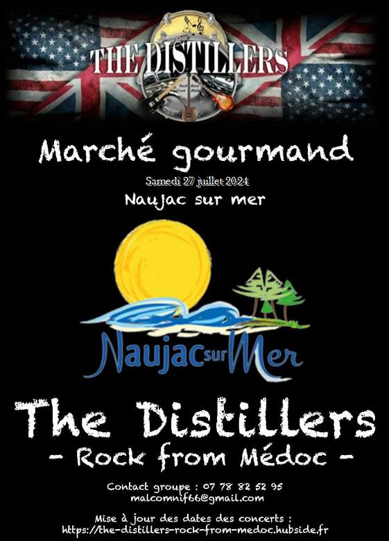 The Distillers en concert - Marché Gourmand Na ...