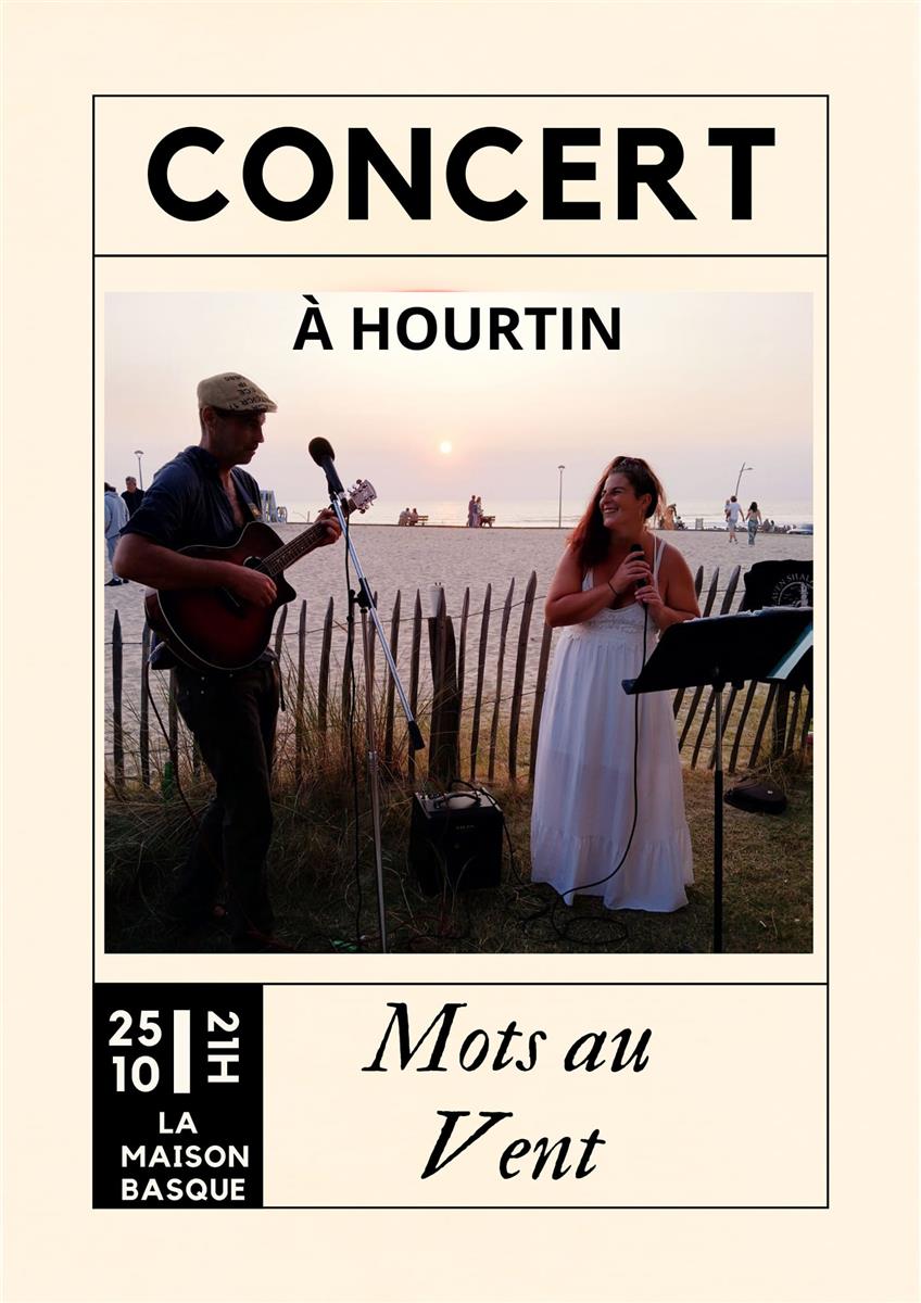 Concert : Mots au vent - chansons poétiques