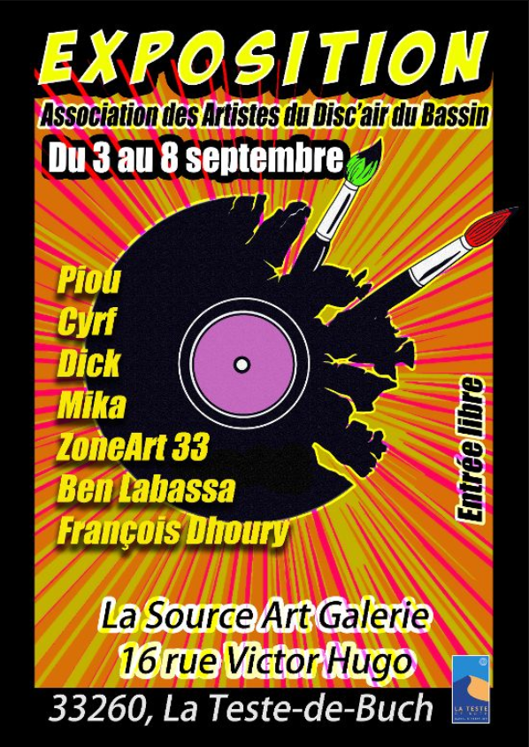 Exposition des Artistes du Disc'Air du Bassin