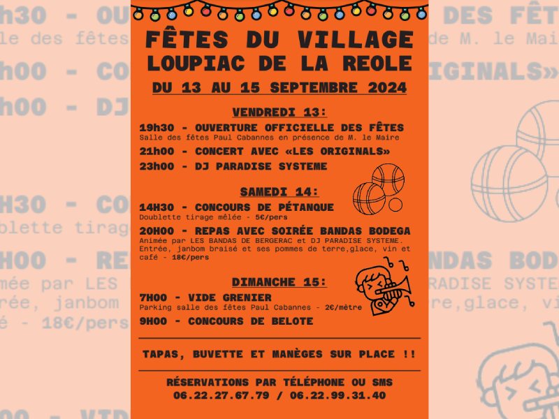 Fête du village