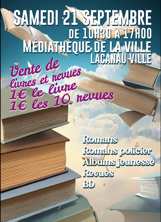 Vente de livres et revues