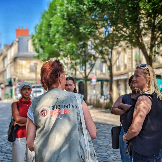 Balade urbaine à Saint-Michel : Elles ont marq ...