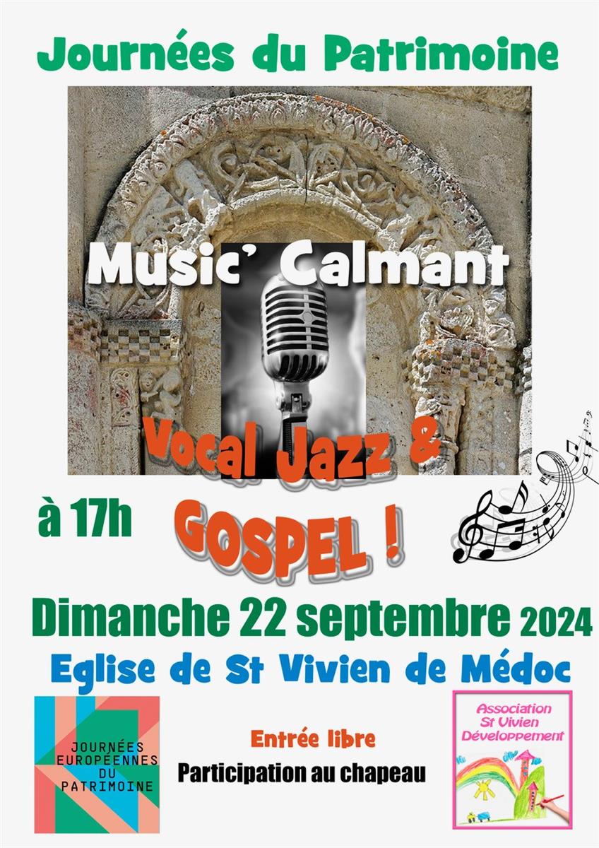 Concert de jazz vocal et gospels