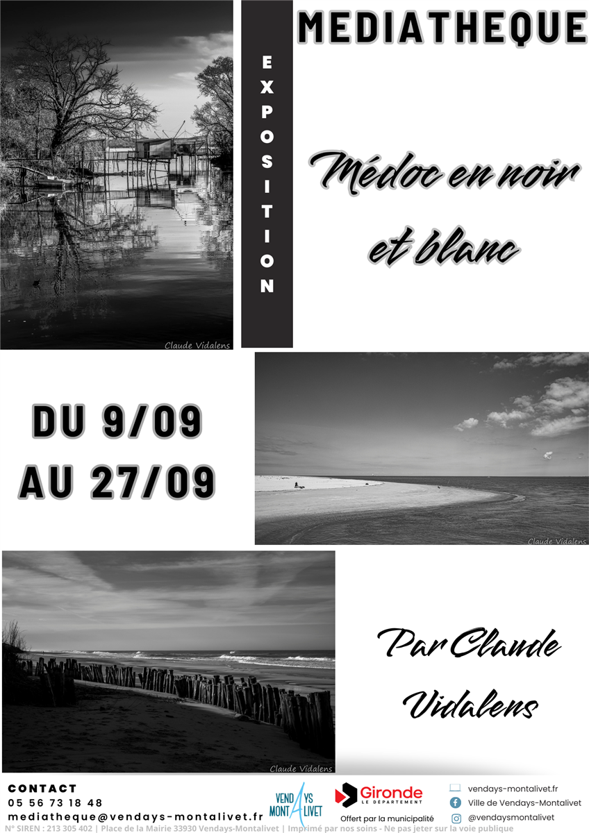 Exposition "Médoc en Noir et Blanc"