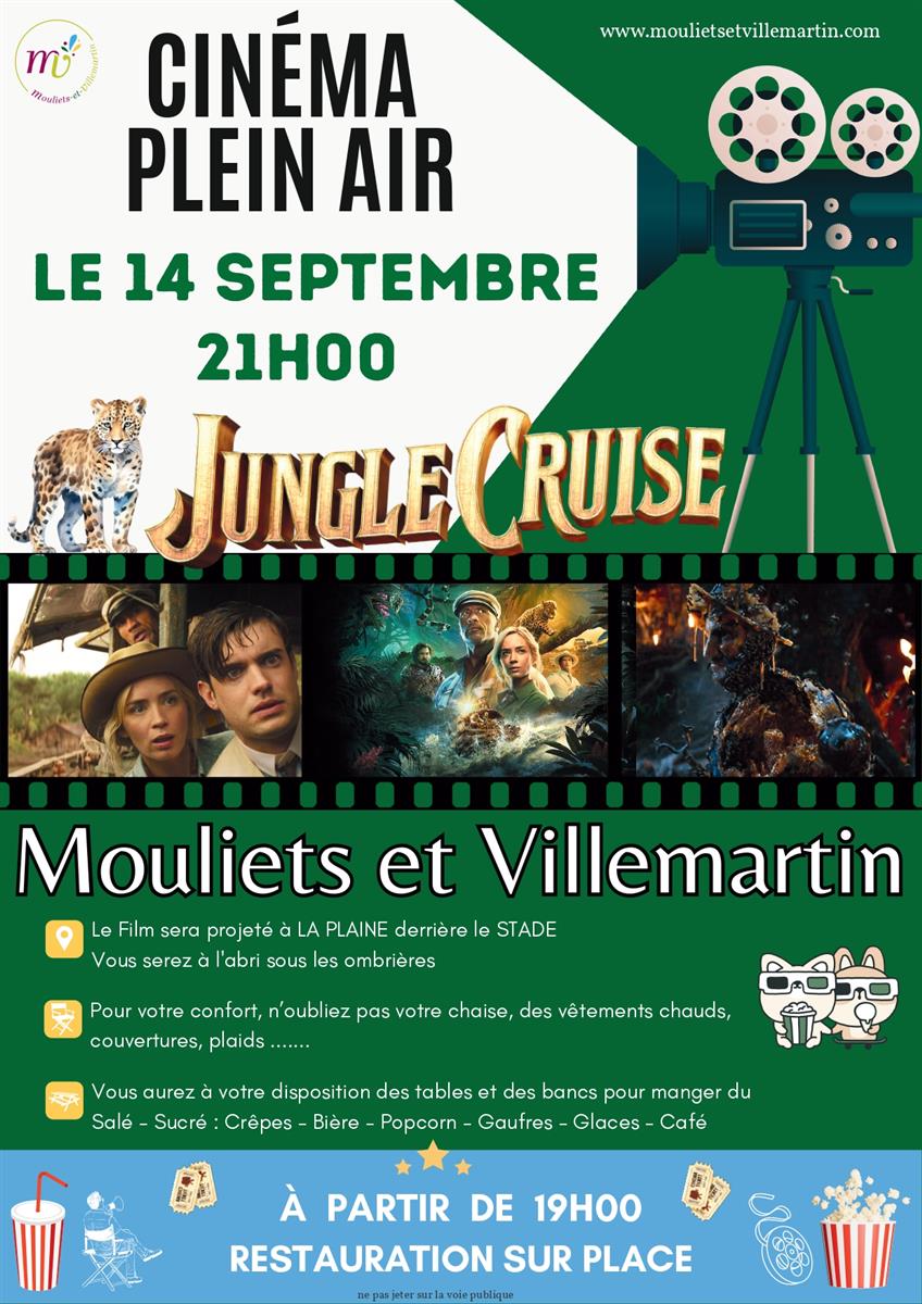 Ciné Plein-Air à Mouliets-et-Villemartin: Jung ...