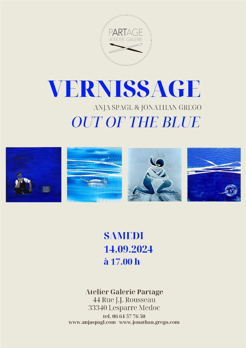 Vernissage exposition "Out of Blue"