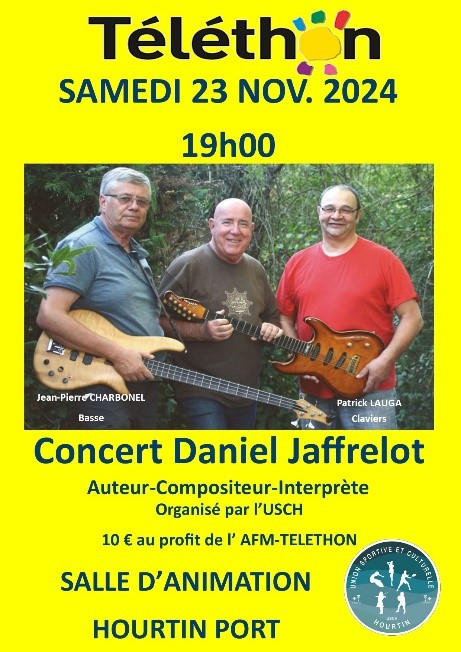 Téléthon : Concert : Daniel Jaffrelot