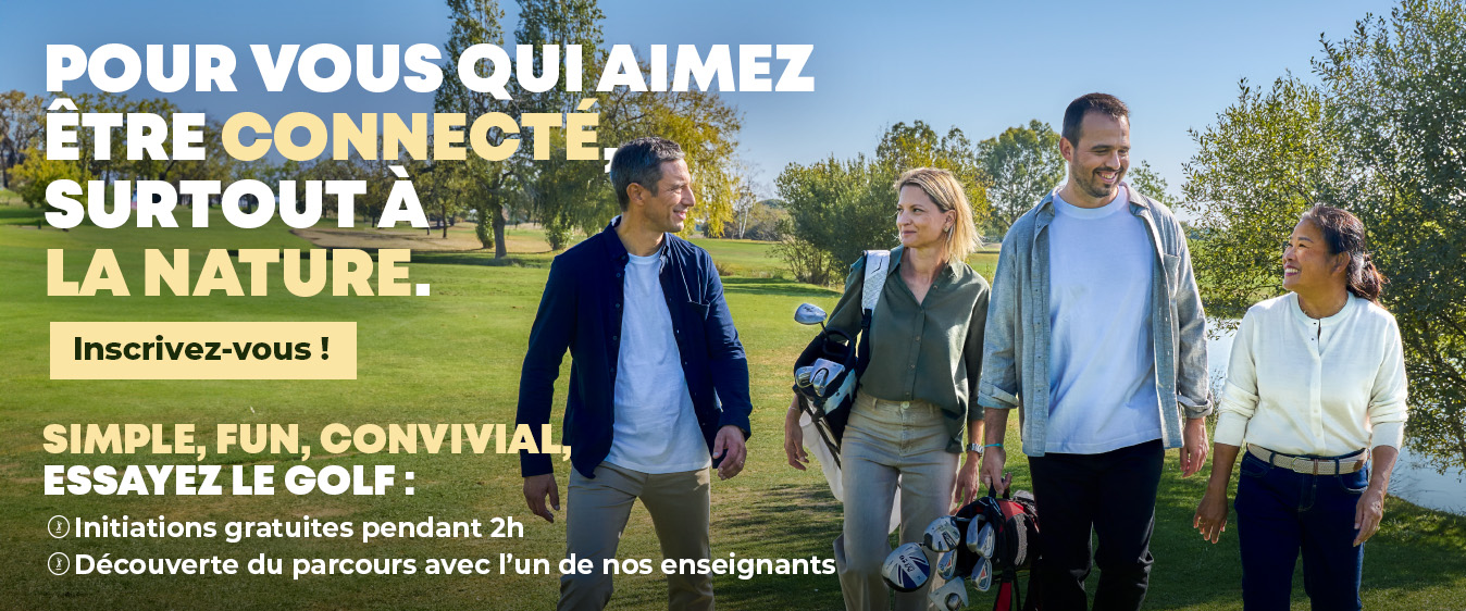 Initiations gratuites au golf