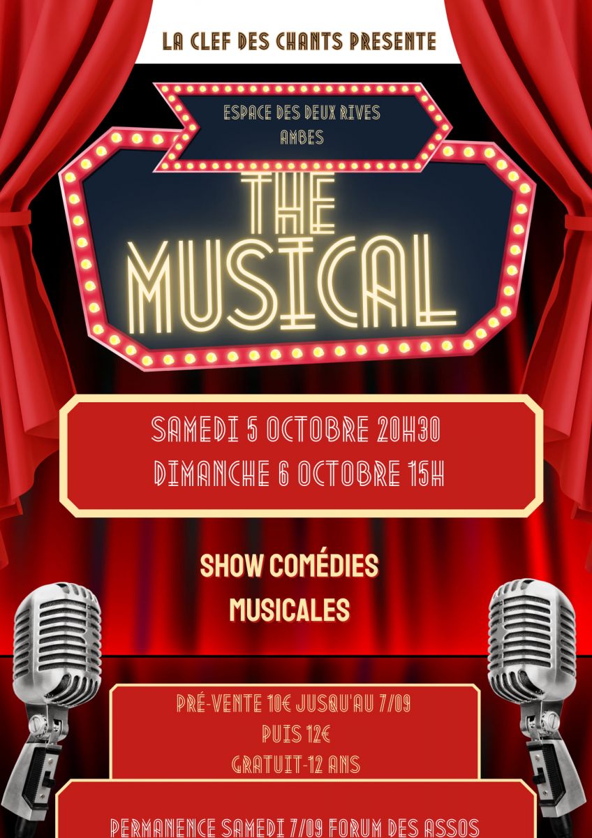 Spectacle sur les comédies musicales