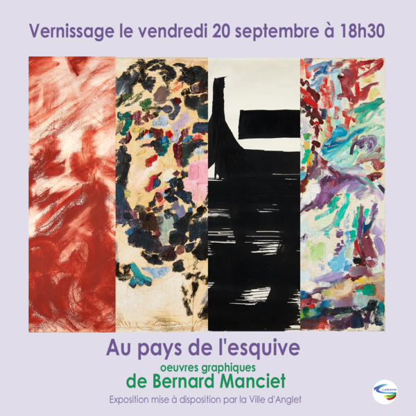 Exposition Au pays de l'esquive - Bernard Manciet