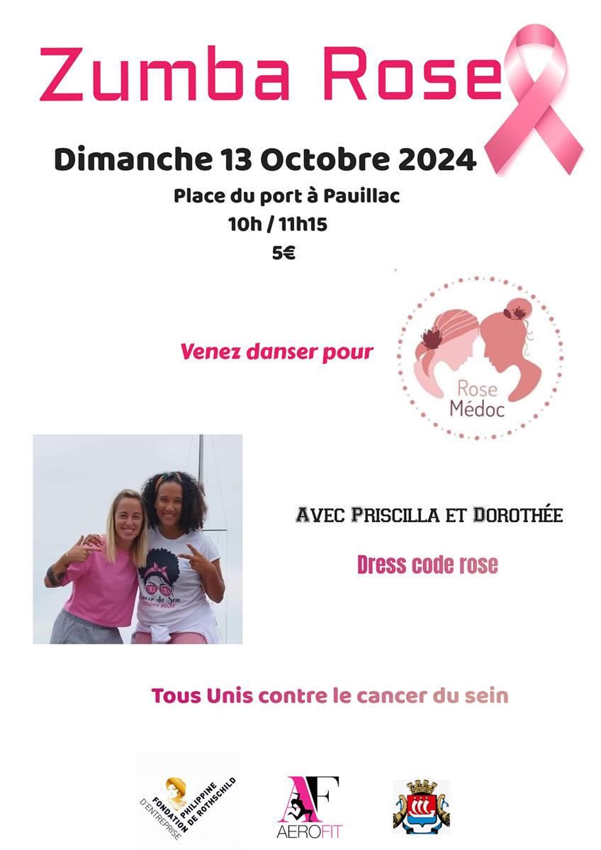 Octobre Rose 2024 : Zumba Rose