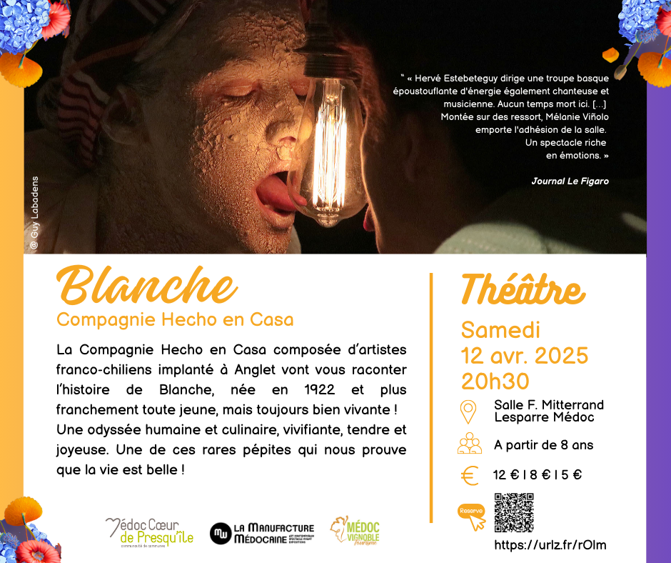 Théâtre : Blanche