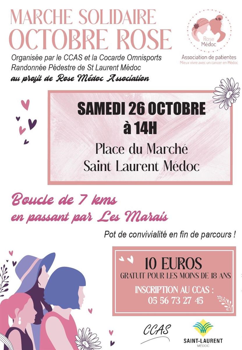 Octobre Rose 2024 : Marche solidaire à Saint-L ...