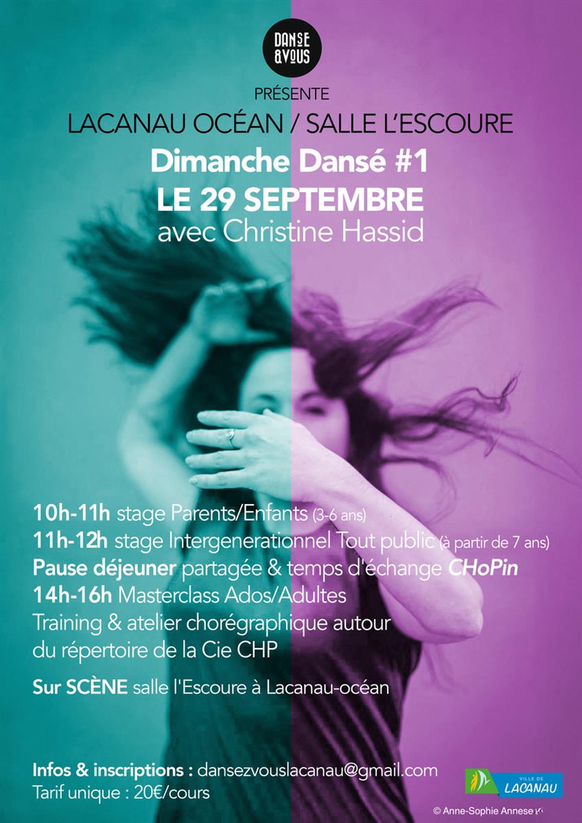 Dimanche Dansé #1 avec Christine Hassid stage  ...