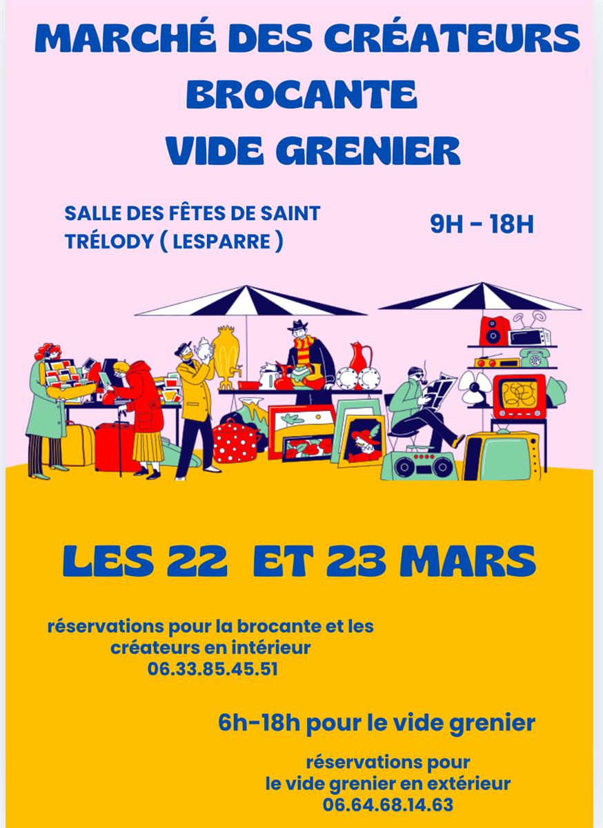 Marché des créateurs et vide grenier