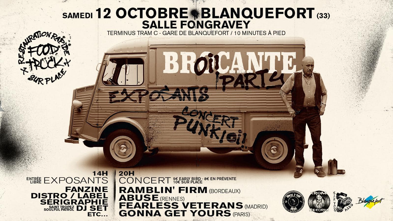 Brocante Punk Rock + Concert