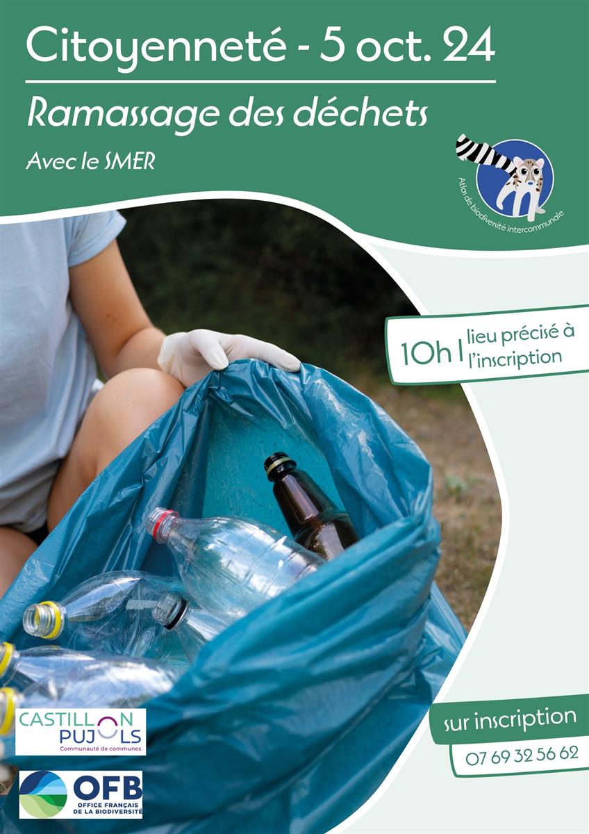 Atlas de la Biodiversité | Ramassage des déchets