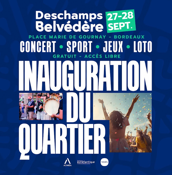 Inauguration du quartier Deschamps Belvédère