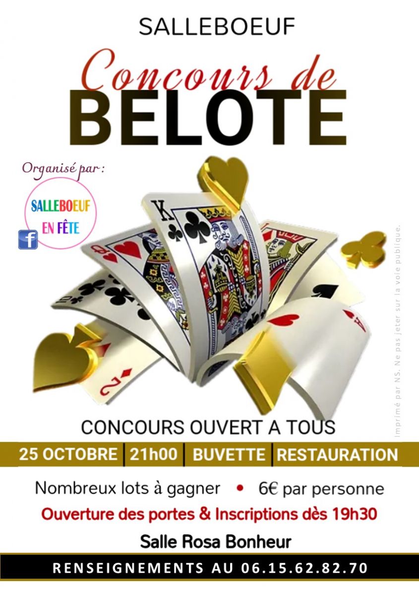 Concours de Belote