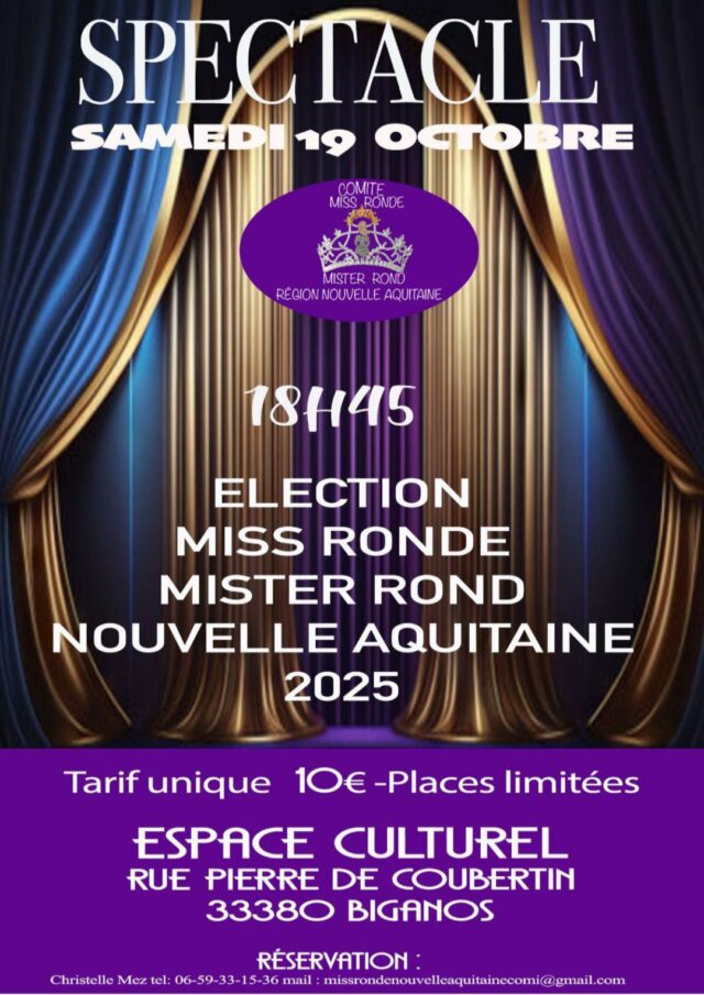 Election Miss ronde et Mister rond Nouvelle Aq ...