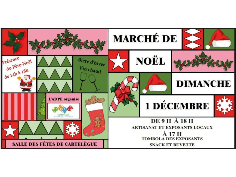 Marché de Noël de l'Amicale des Parents d'Elèv ...