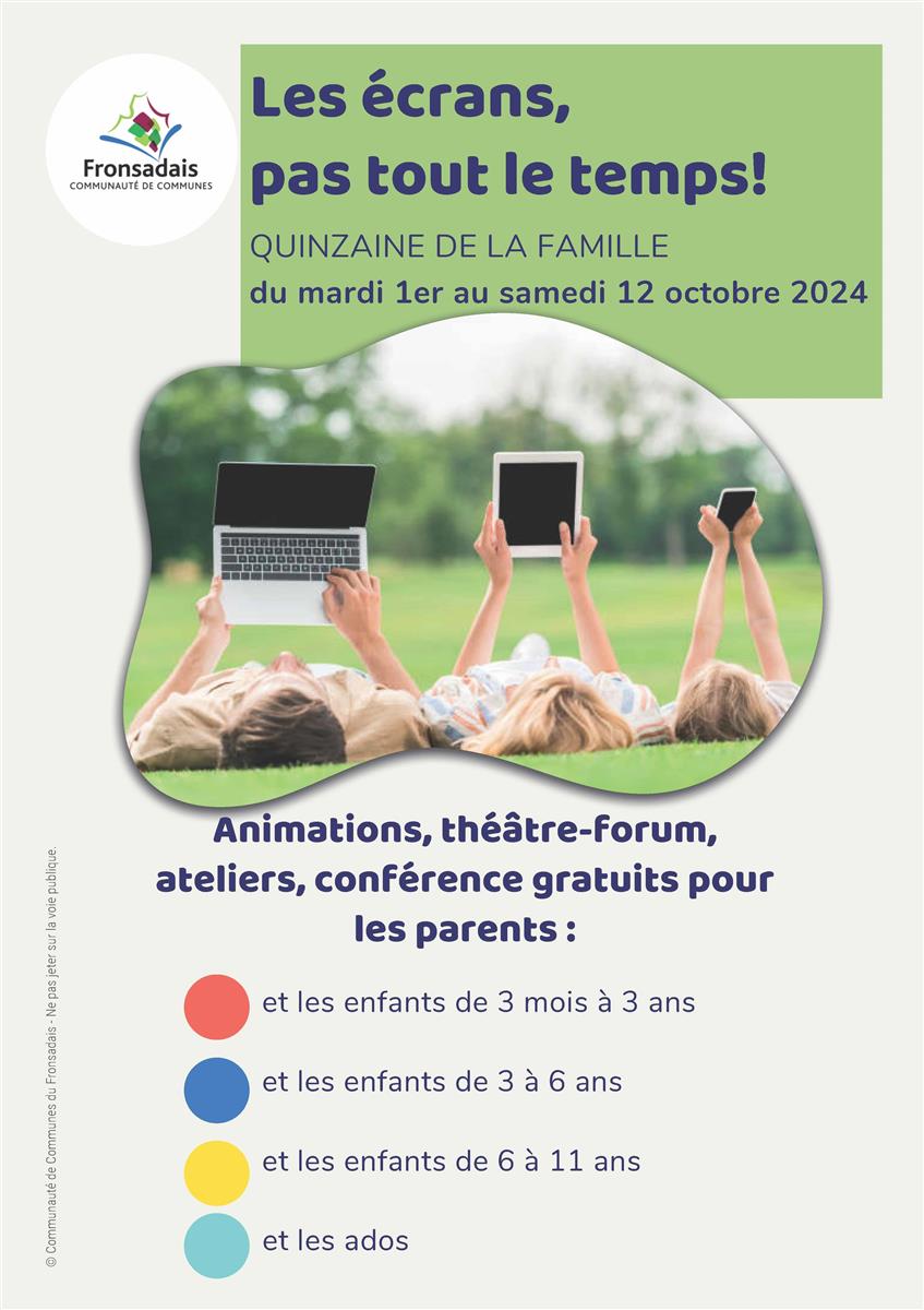 Quinzaine de la famille en Fronsadais - journé ...