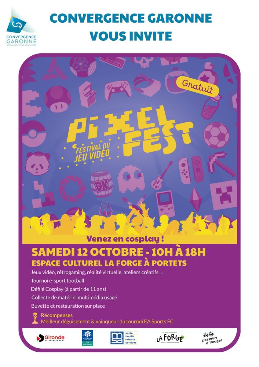 Pixel fest: festival des loisirs numériques et ...