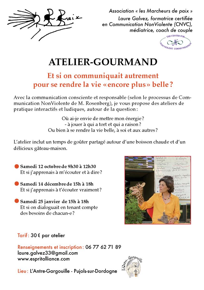 Atelier-Gourmand - Et si j'apprenais à m'écout ...