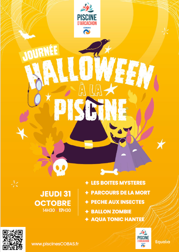 Journée Halloween à la piscine