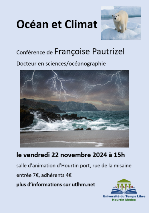 Conférence : « Océan et réchauffement climatiq ...