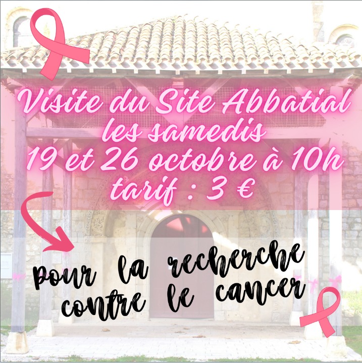 Octobre Rose 2024 : Visite du site abbatial de ...