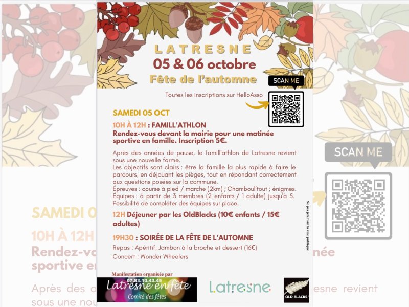 Fête de l'automne