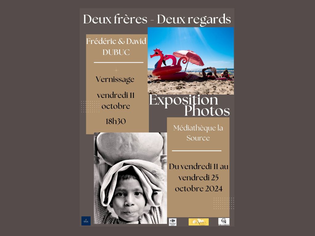 Exposition Deux frères - Deux regards